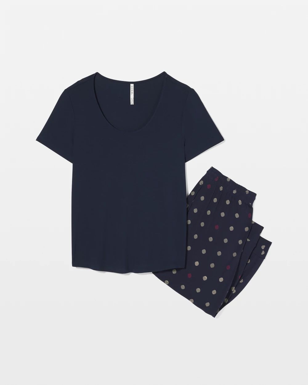 ★SPAO★ Mangled Bear Mangled Short Sleeve Pajamas NAVY SPPP Laprad Men's Sleepwear Beagle Puppy Dogs Short Sleeve Pajama
